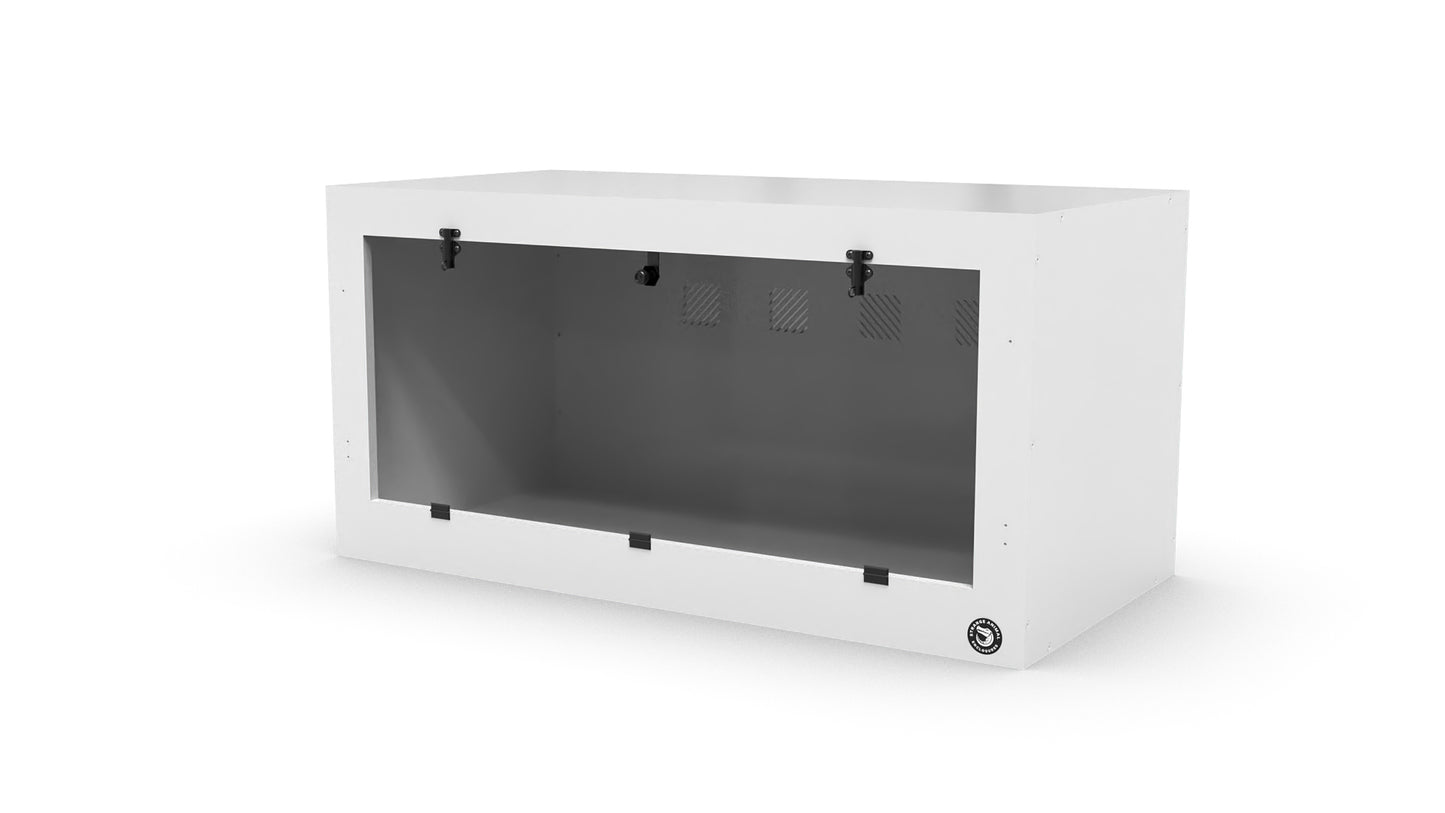 36x18x18 Polycarbonate Swing Down Doors