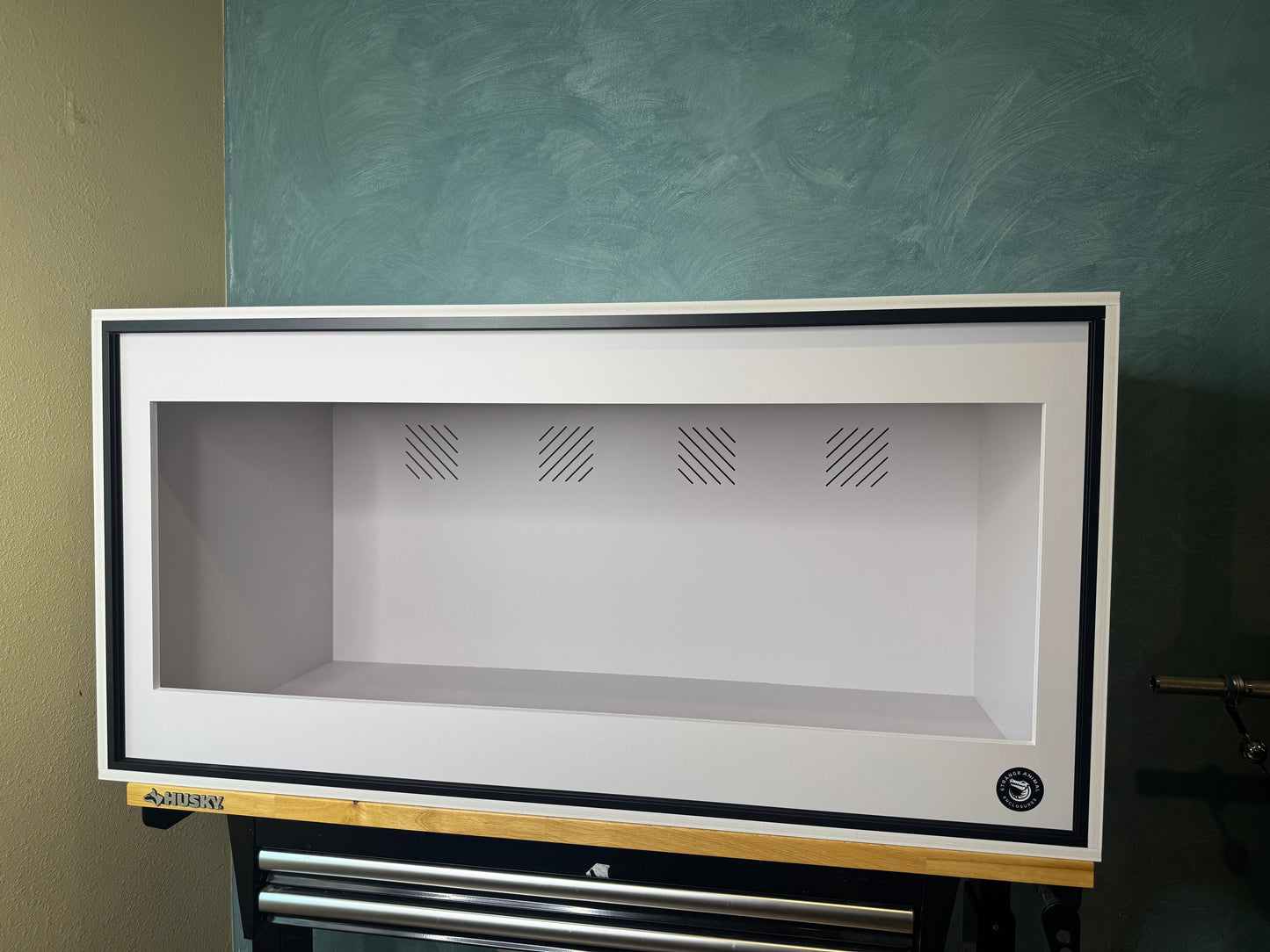 48"x24"x24" Premium PVC Reptile Enclosure | 4'x2'x2' V2 Reptile Cage w/ Tempered Glass Panels