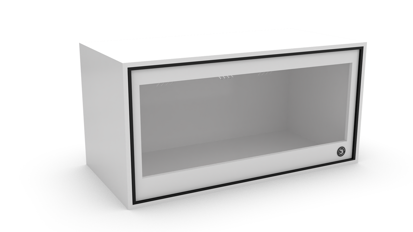 48"x24"x24" Premium PVC Reptile Enclosure | 4'x2'x2' V2 Reptile Cage w/ Tempered Glass Panels