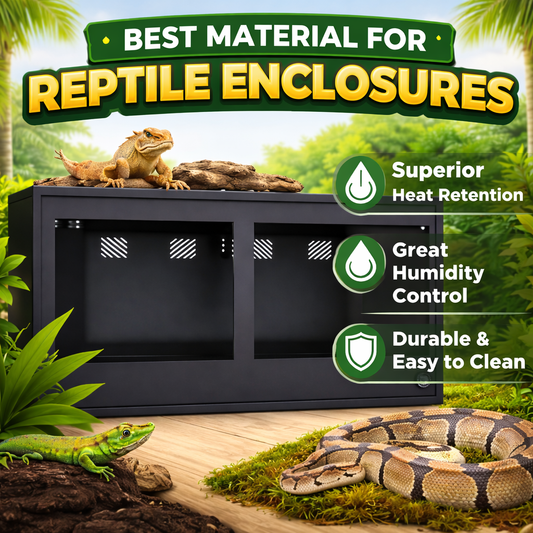 Why PVC Is the Best Material for Reptile Enclosures