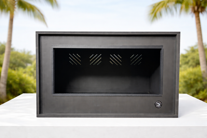 PVC Reptile Enclosure | Bioactive Reptile Cage with Sliding Tempered Glass Doors | 24" × 18" × 15"