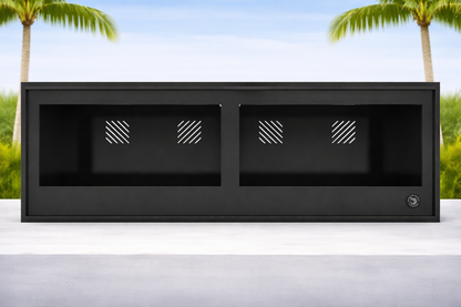 6'x2'x2' Premium PVC Reptile Enclosure | 72"x24"x24" Reptile Cage w/ Tempered Glass Panels