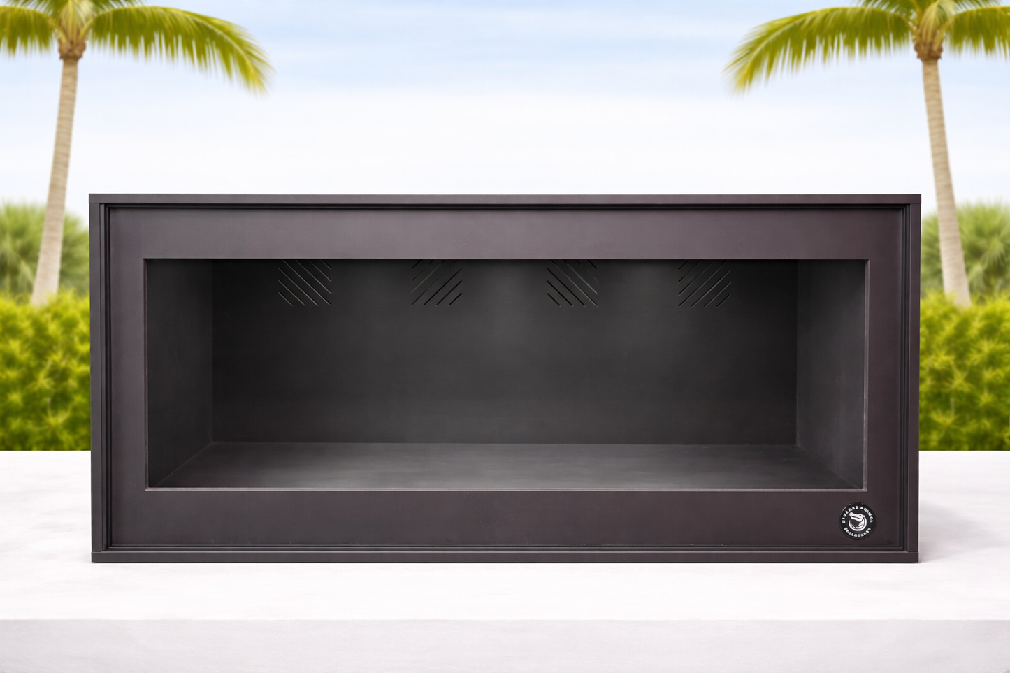 48"x24"x18" Premium PVC Reptile Enclosure | Reptile Cage w/ Tempered Glass Panels