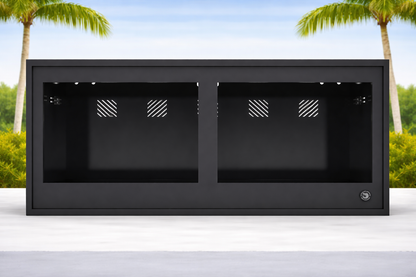 5'x2'x2' Premium PVC Reptile Enclosure | 60"x24"x24" Reptile Cage w/ Tempered Glass Panels