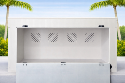 36x18x18 Polycarbonate Swing Down Doors