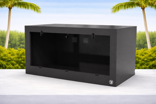 36x18x18 Polycarbonate Swing Down Doors