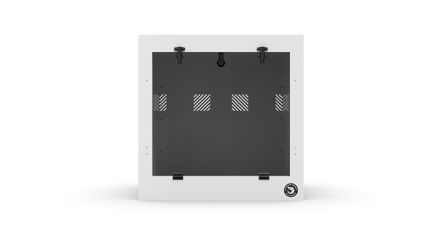 24x24x24 Polycarbonate Swing Down Door