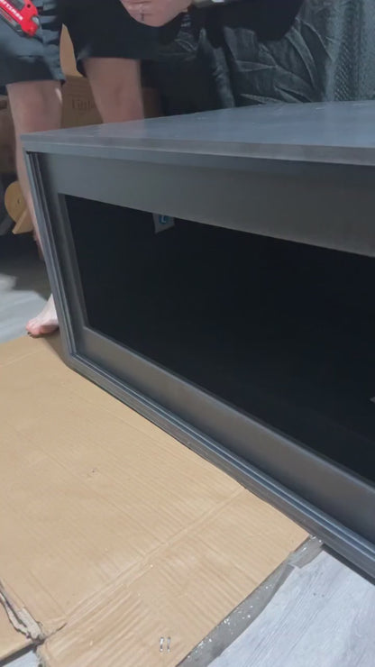 48"x24"x24" Premium PVC Reptile Enclosure | 4'x2'x2' V2 Reptile Cage w/ Tempered Glass Panels